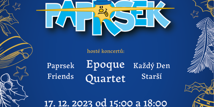 Vánoční koncert sboru Paprsek a Epoque Quartet
