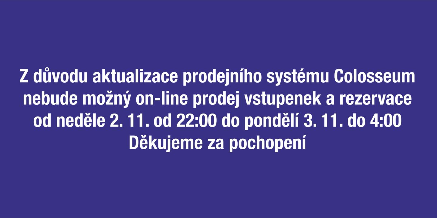 Výpadek prodejního systému Colosseum