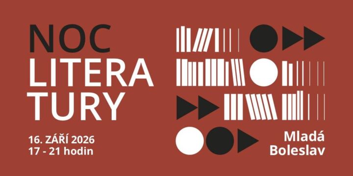 Noc literatury 2026 se koná 16. 9.